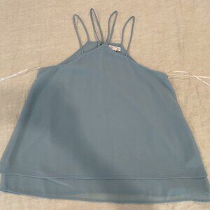 Baby Blue Chiffon Blouse